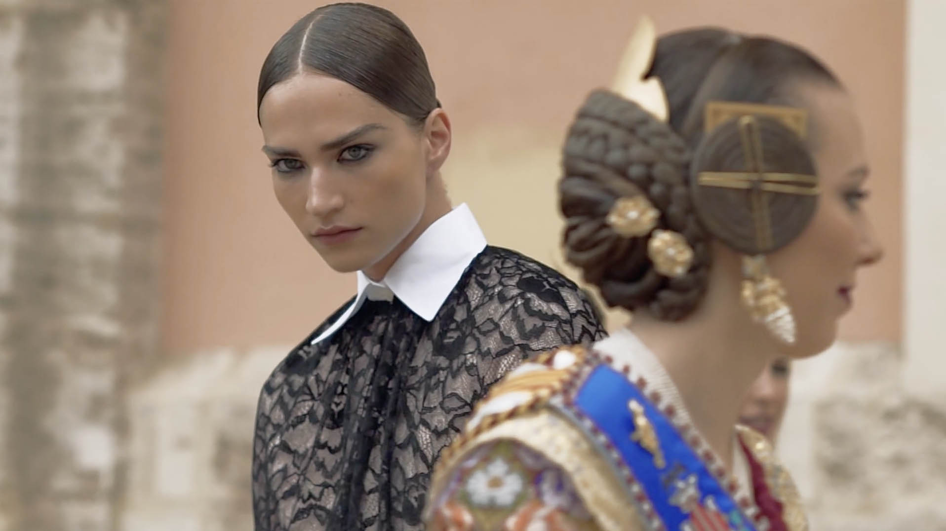 Harpers Bazaar filmproductie.